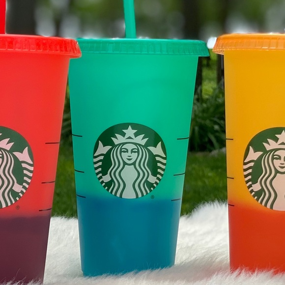 Starbucks Other - SOLD Starbucks 2020 Color Changing Reusable Cup